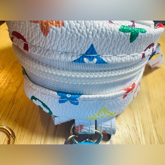 Mini Owl Backpack Coin Purse Keychain Bag Charm - Picture 3 of 3